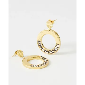 Boucles d'oreilles Flowers for Zoé Amarita White Leo