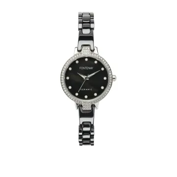 Montre Fontenay Grace Acier Noir