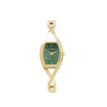 Montre Fontenay Elisa Doré Cadran Vert