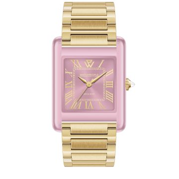 Montre Ice Watch Femme ICE WP6 Metal & clear mix - Gold - Soft pink - 27x38mm