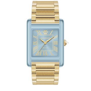 Montre Ice Watch Femme ICE WP6 Metal & clear mix - Gold - Soft blue - 27x38mm