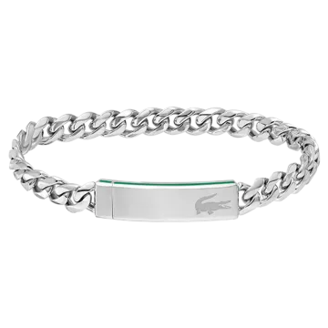 Bracelet Acier Inoxydable 316L Lacoste  Couleur Circonference Interieur 190Mm Fermeture Magnetique Lacoste Bijoux