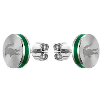 Boucles D'Oreilles Acier Inoxydable 316L Lacoste  Couleur   Lacoste Bijoux