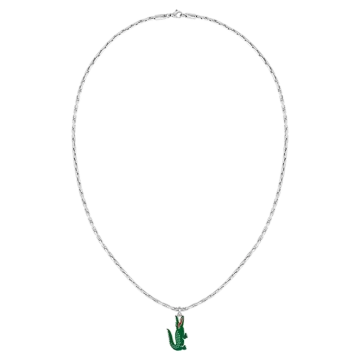Collier Acier Inoxydable 316L Lacoste  Couleur Circonference Interieure 559Mm Crochet Lacoste Bijoux