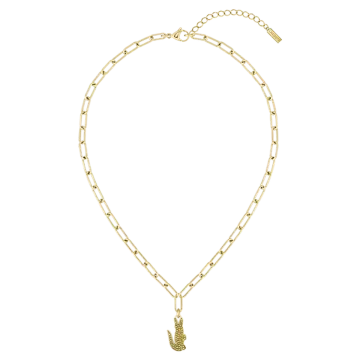 Collier Acier Inoxydable 316L Lacoste  Couleur Ajustable Circonference Interieure 457Mm Crochet Ajustable Lacoste Bijoux