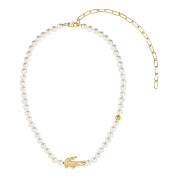 Collier Acier Inoxydable 316L Lacoste  Couleur 500Mm Crochet Lacoste Bijoux