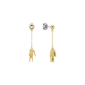 Boucles D'Oreilles Acier Inoxydable 316L Lacoste  Couleur   Lacoste Bijoux