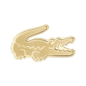 Broche Acier Inoxydable 316L Lacoste  Couleur 42X25,9X2,9Mm Pin Lacoste Bijoux