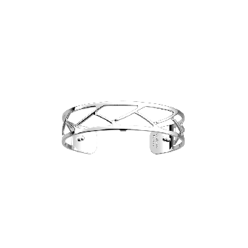 Les Georgettes - Bracelet Argenté Tressé 14Mm