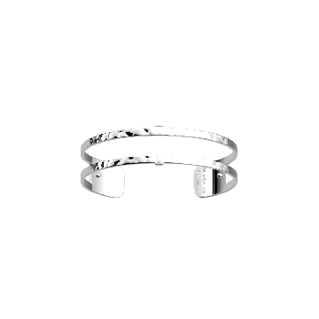 Les Georgettes - Bracelet Argenté Pure Martelée 14Mm