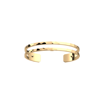 Les Georgettes - Bracelet Doré Pure Martelée 8Mm