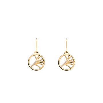 Boucles D'oreilles Doré Brillant P-Ros Sab 16mm