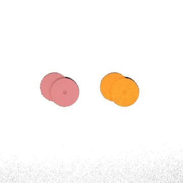 Cuir - Boucles d'oreilles, Eglantine/Petunia