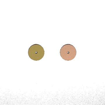 Cuir - Colliers et bracelets chaines, Pistache/Mochaccino