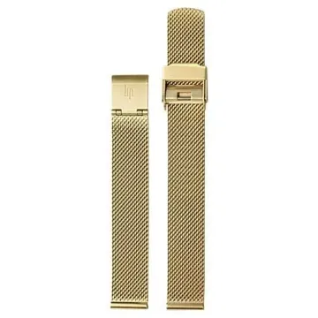 Bracelet Lip 14Mm Dore Milanais