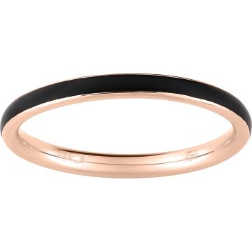 Bague laque noir-de-jais en or