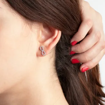 Boucles D'Oreilles Lotus Silver Trendy Lp1253-4/1 Argent Femme
