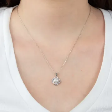 Collier Lotus Silver Lp3094-1/1 Argent Femme