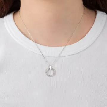 Collier Lotus Silver Lp3100-1/1 Argent Femme