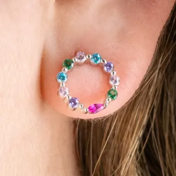 Boucles D'Oreilles Lotus Silver Lp3246-4/1 Argent Femme