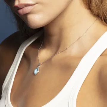 Collier Lotus Silver Lp3921-1/2 Argent, Femme