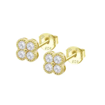 Boucles D'Oreilles Fleur Lotus Silver Lp1612-4/2 Argent, Femme