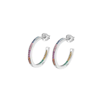 Boucles D'Oreilles Lotus Silver Lp1937-4/7 Argent 925 Ml Femme