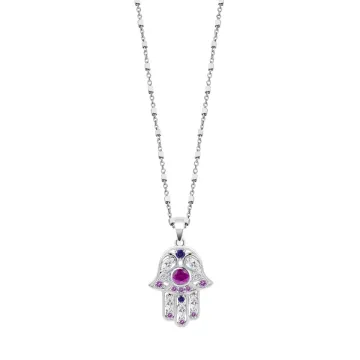 Collier Lotus Silver Mystic Lp1989-1/1 Argent Femme