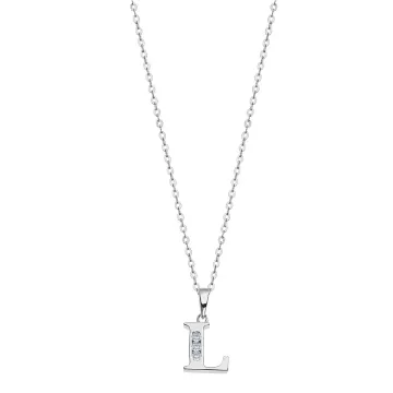 Collier Lotus Silver Trendy Lp3054-1/L Argent Femme