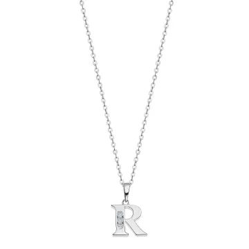 Collier Lotus Silver Trendy Lp3054-1/R Argent Femme