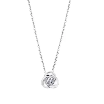 Collier Lotus Silver Pure Essential Lp3059-1/1 Argent Femme