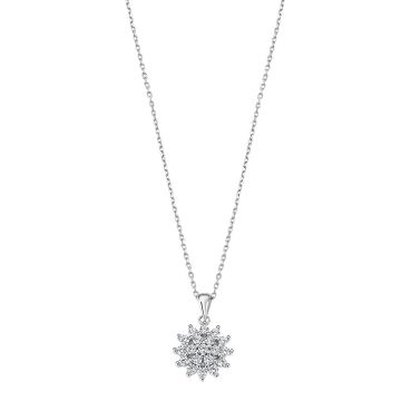 Collier Soleil Oxydes De Zirconium