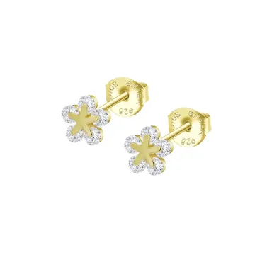 Boucles D'Oreilles Étoile Lotus Silver Lp3107-4/2 Argent, Femme