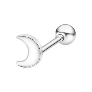 Perçant Lune Lotus Silver Lp3366-9/1 Argent Femme