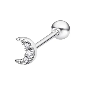 Perçant Lune Lotus Silver Lp3371-9/1 Argent Femme