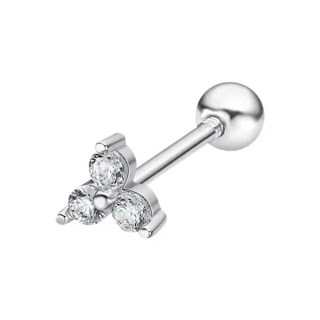 Perçant Lotus Silver Lp3372-9/1 Argent Femme