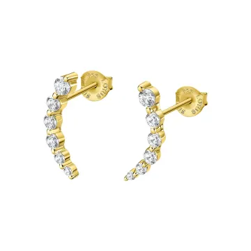 Boucles D'Oreilles Grimpantes Lotus Silver Earparty Lp3389-4/2 Argent Femme