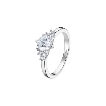 Bague Lotus Silver Pure Essential Lp3443-3/112 Argent Femme