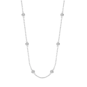 Collier Lotus Silver Charming Lady Lp3451-1/1 Argent Femme