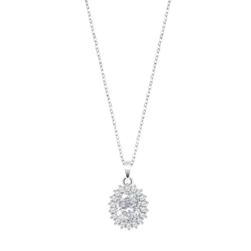 Collier Lotus Silver Lp3459-1/2 Argent, Femme