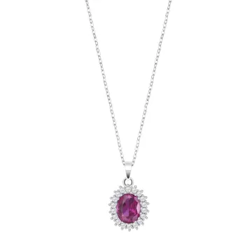 Collier Lotus Silver Lp3459-1/4 Argent, Femme