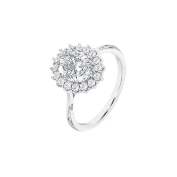 Bague Géométrique Lotus Silver Lp3459-3/214 Argent, Femme