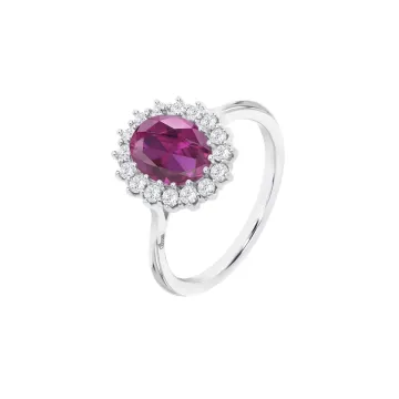 Bague Géométrique Lotus Silver Lp3459-3/414 Argent, Femme