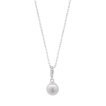 Collier Lotus Silver Pearls Lp3478-1/1 Argent Femme