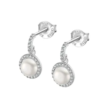 Boucles D'Oreilles Lotus Silver Pearls Lp3480-4/1 Argent Femme