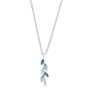 Collier Nature Lotus Silver Lp3582-1/2 Argent Femme