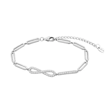 Bracelet Infini Lotus Silver Lp3585-2/1 Argent Femme