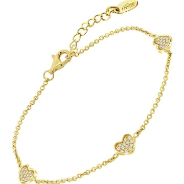 Bracelet Coeur Lotus Silver Lp3586-2/2 Argent, Femme