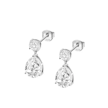 Boucles D'Oreilles Lotus Silver Lp3615-4/1 Argent Femme