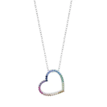 Collier Coeur Lotus Silver Lp3670-1/2 Argent, Femme
